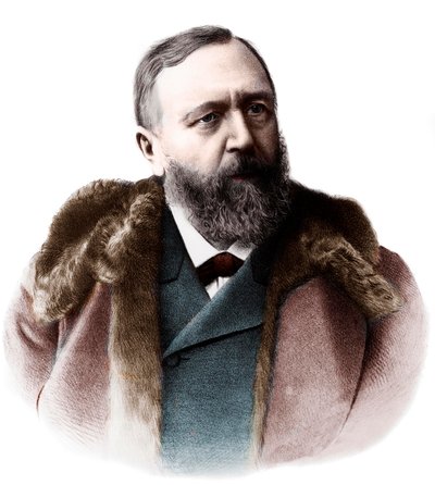 Portrait of Richard von Krafft Ebing by French Photographer